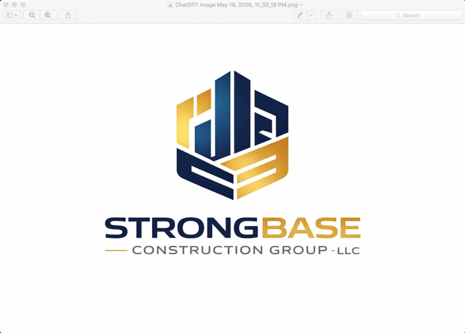 StrongBase Construction Group LLC logo